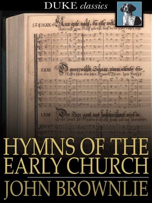 cover image of Hymns of the Early Church